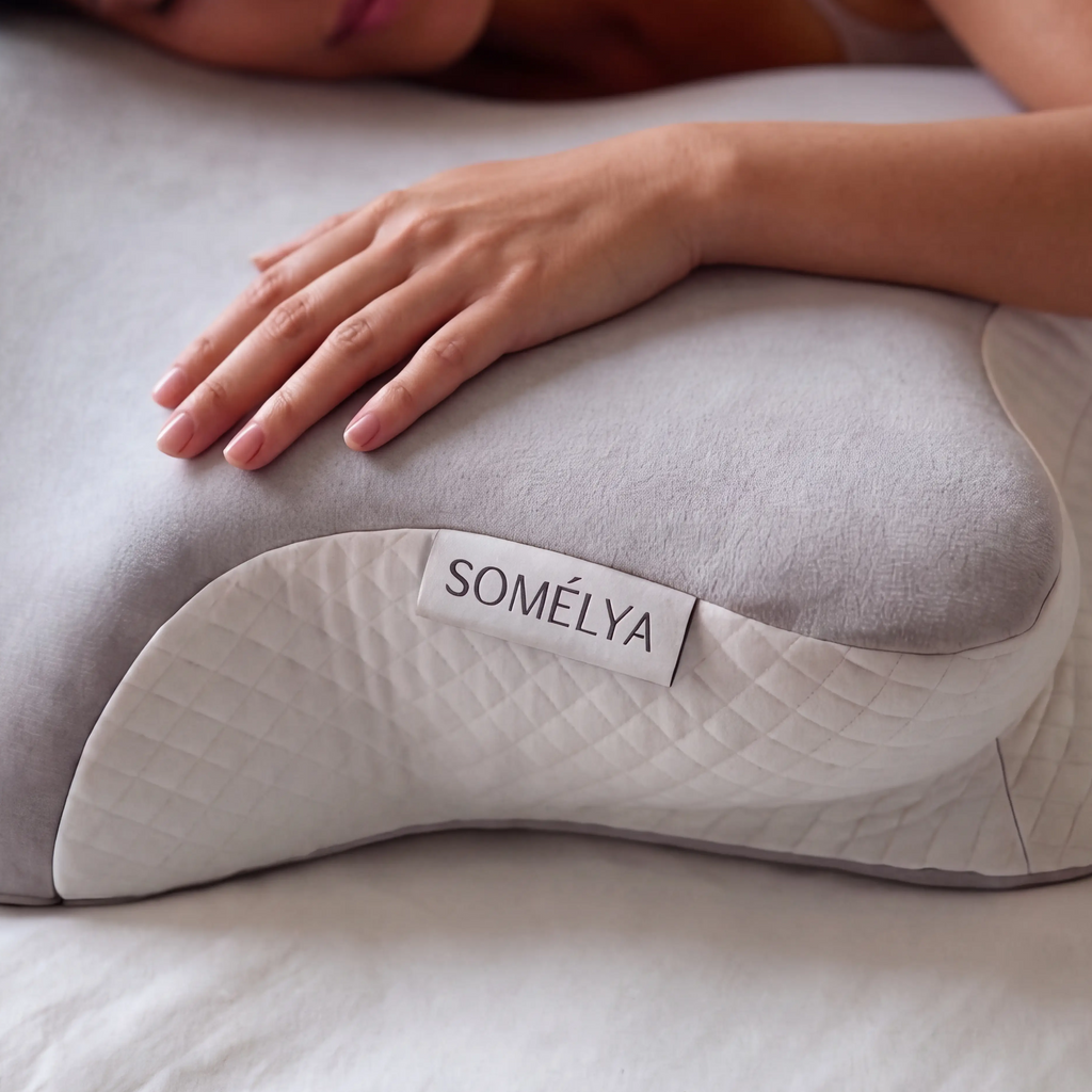 SOMÉLYA — Oreiller Ergonomique à Mémoire de Forme