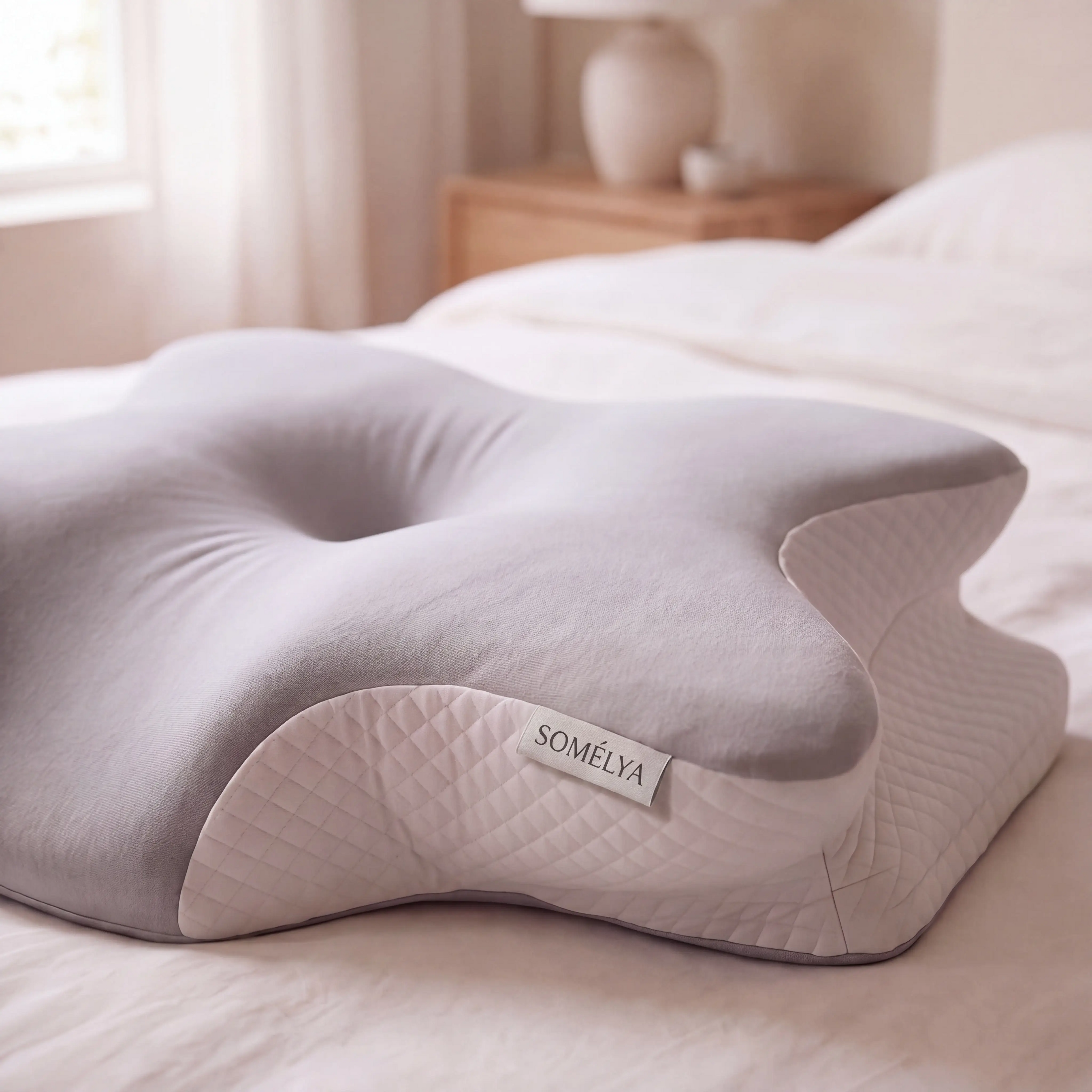 SOMÉLYA — Oreiller Ergonomique à Mémoire de Forme