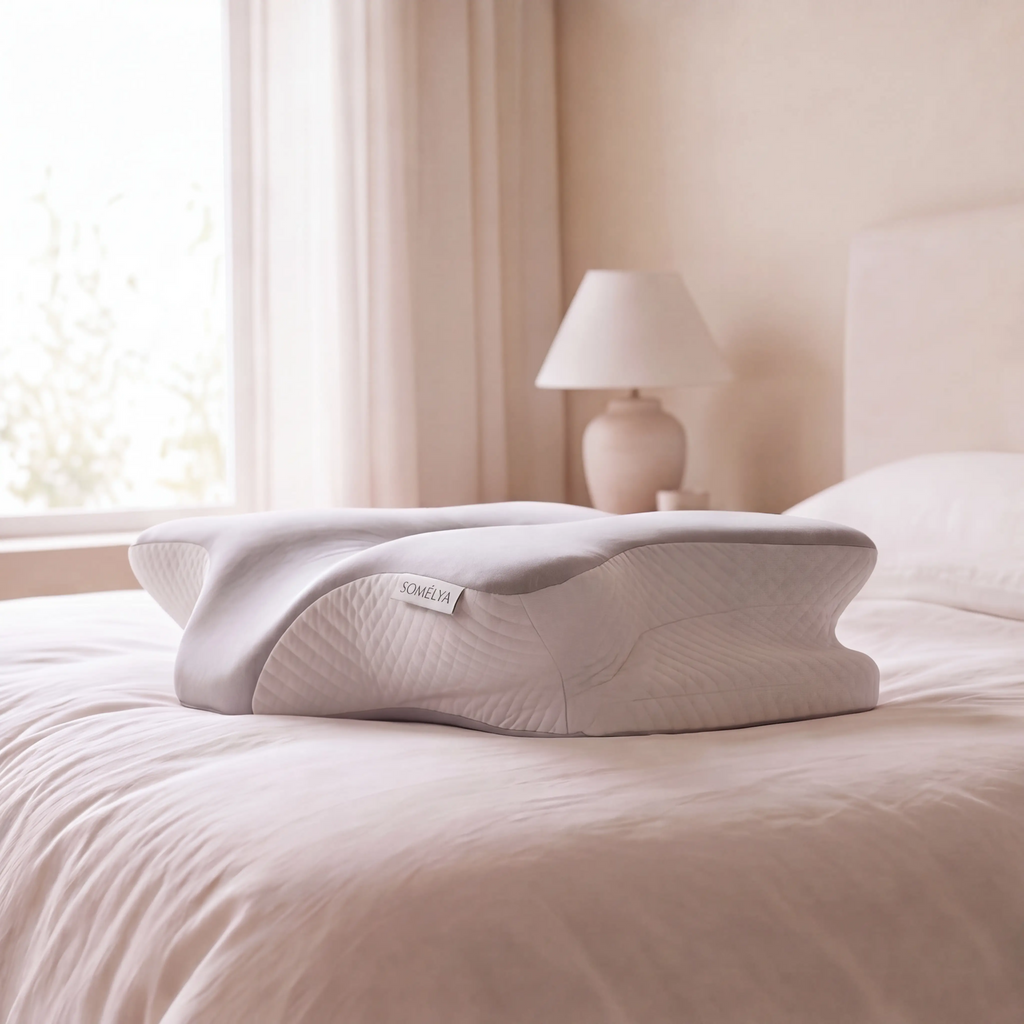 SOMÉLYA — Oreiller Ergonomique à Mémoire de Forme
